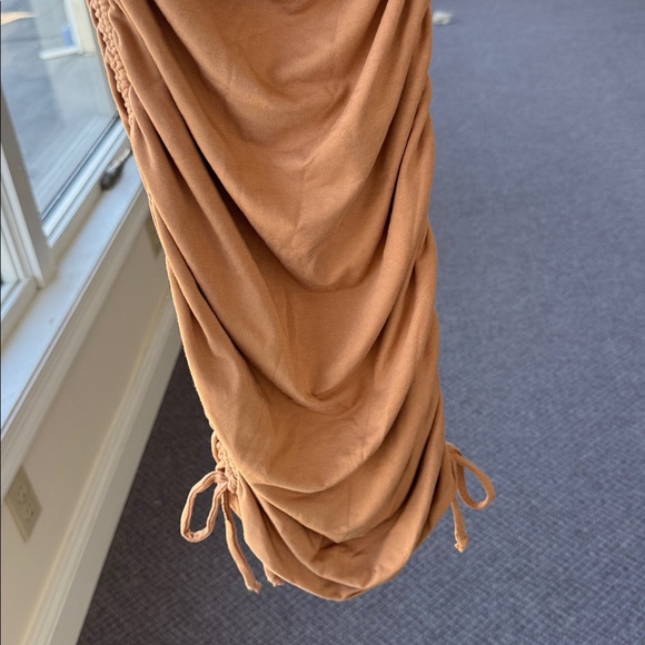 NWT Rumer Paige mini dress caramel size medium - Picture 6 of 7